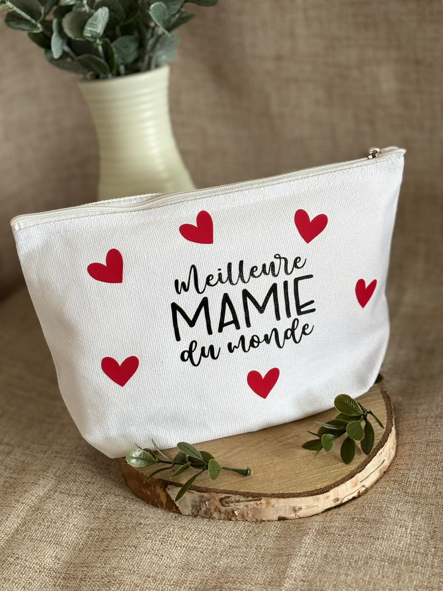 Pochette "Meilleure Mamie du Monde" personnalisée