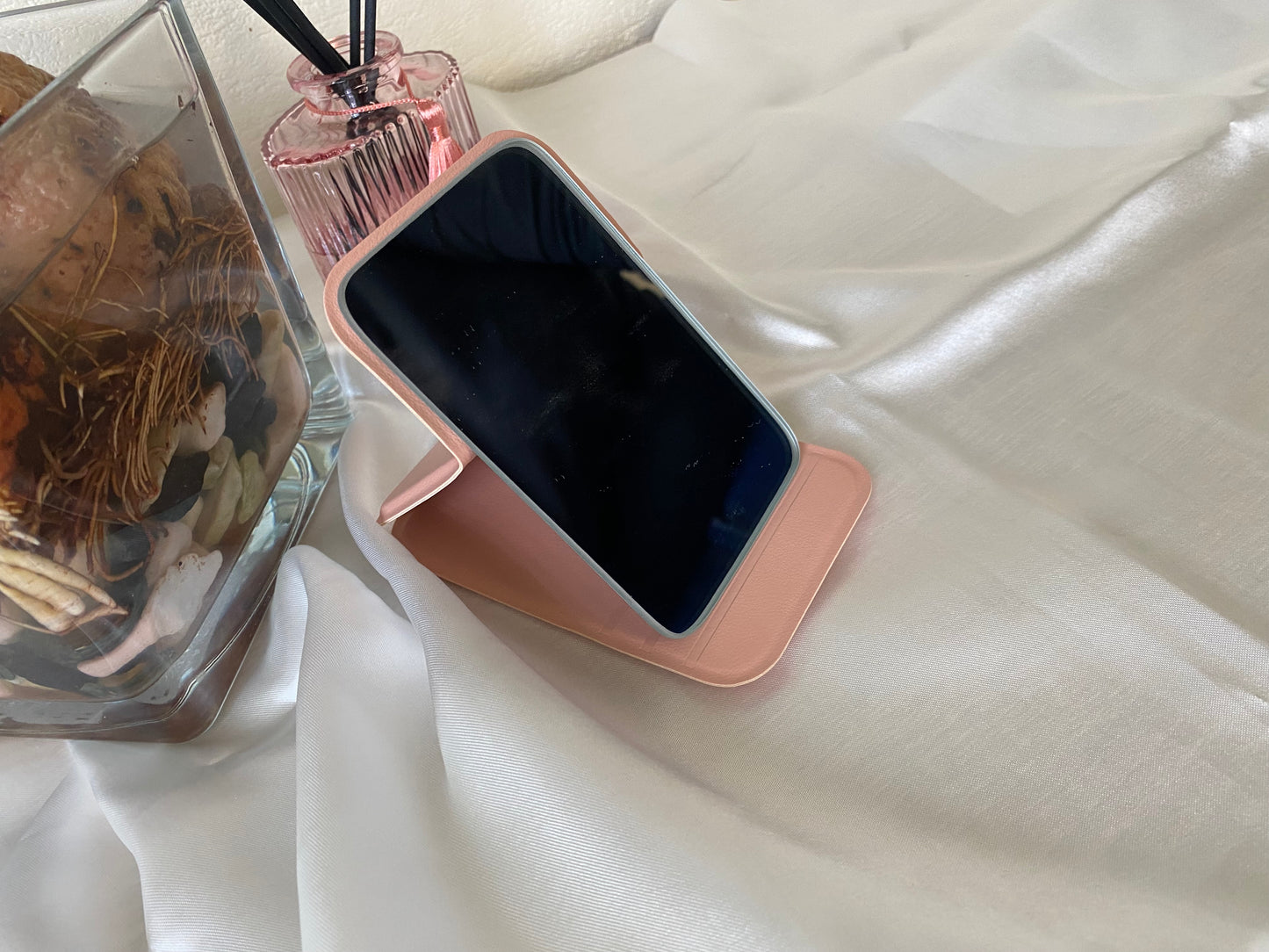 Miroir de poche Rose personnalisé