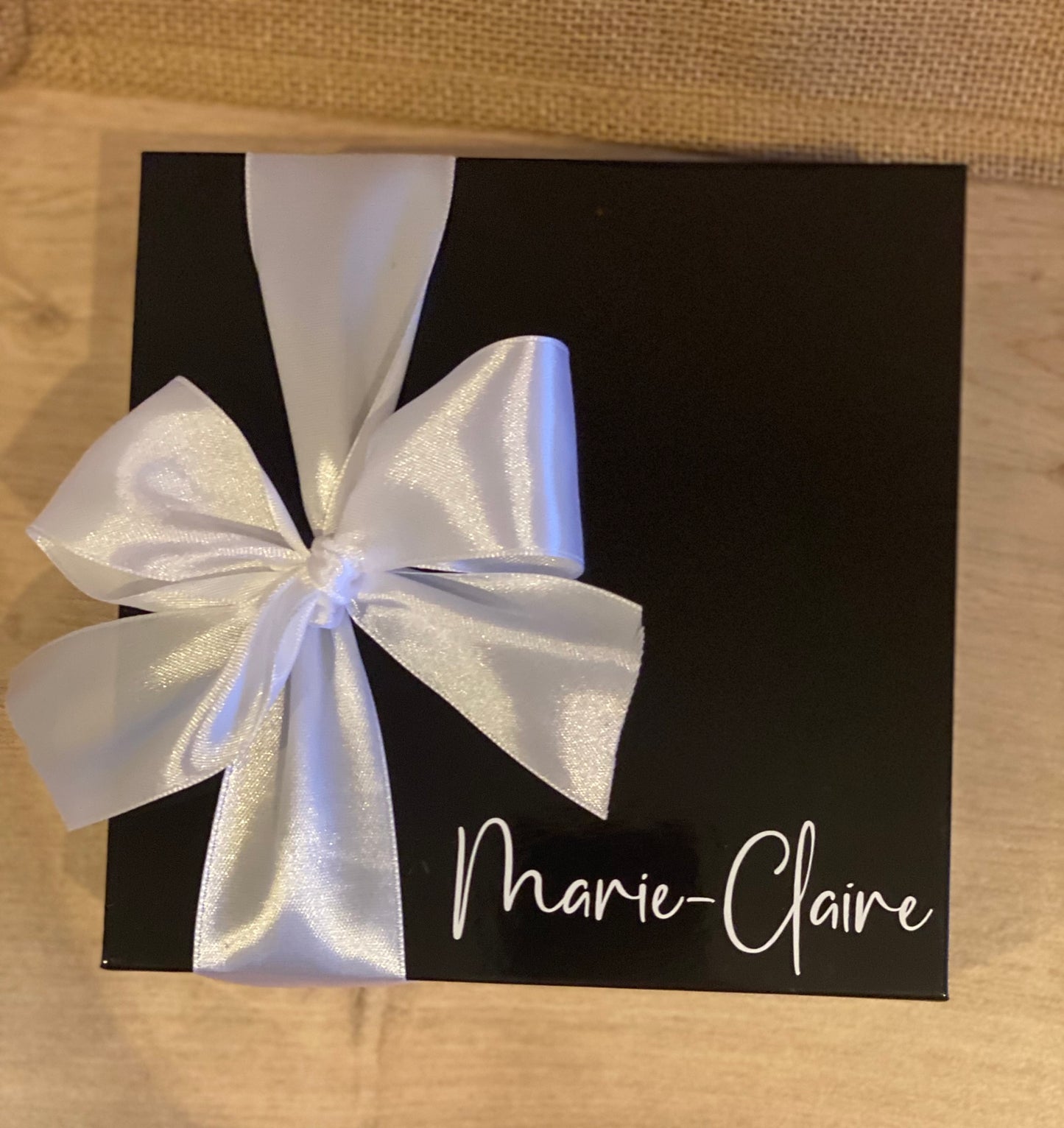 Coffret Beauté Éternelle Personnalisé Noir