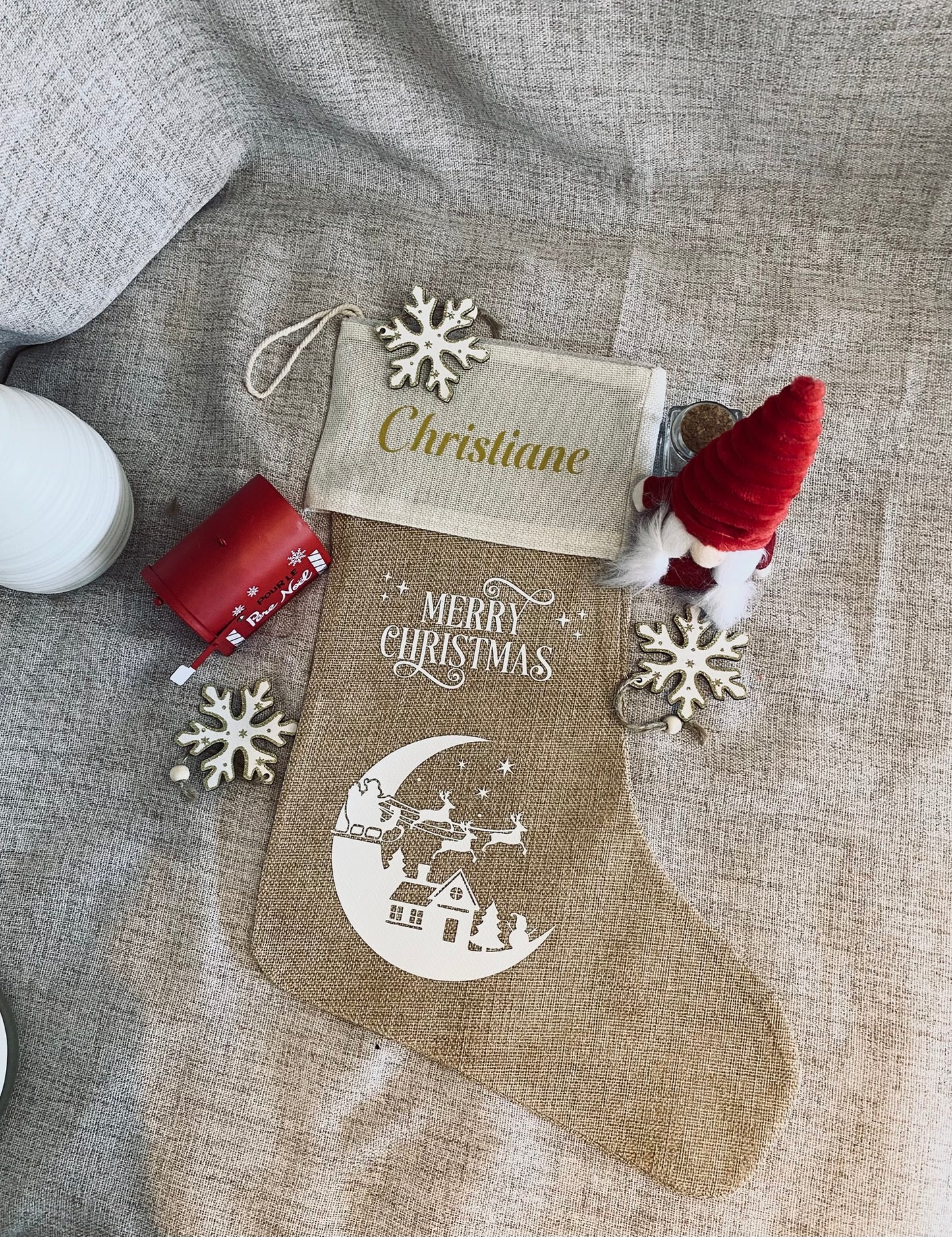 Chaussettes de Noël Personnalisées