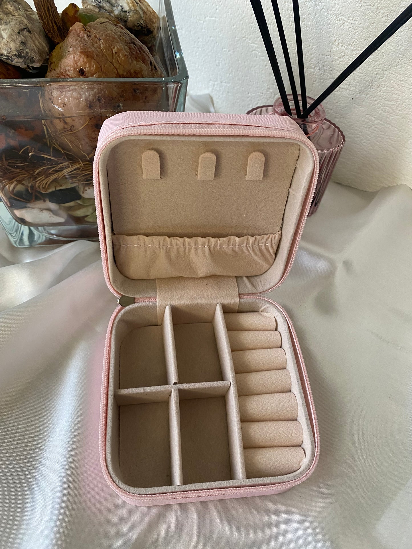 Boite à bijoux Rose personnalisée